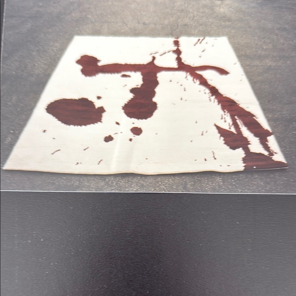 Robert Motherwell Weaving Tapestry, “Burnt Sienna”, 1981, “95X118”, #10 of 14